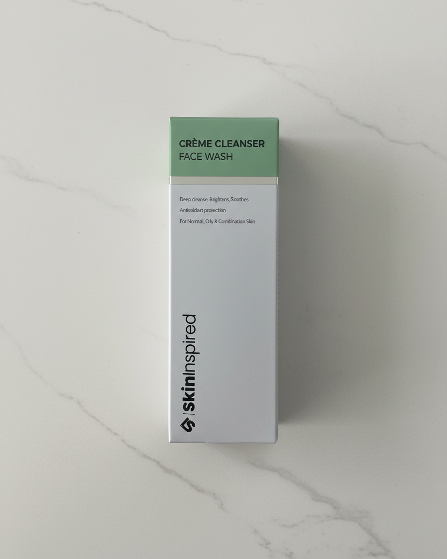 SkinInspired Creme Cleanser | Crème Cleanser Face Wash (70ml) | For Normal, Oily or Combination Skin