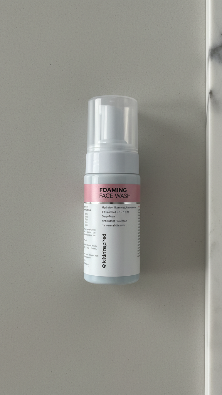 SkinInspired Foaming Cleaner | Foaming Face Wash (100ml) | For Normal, Dry or Sensitive skin