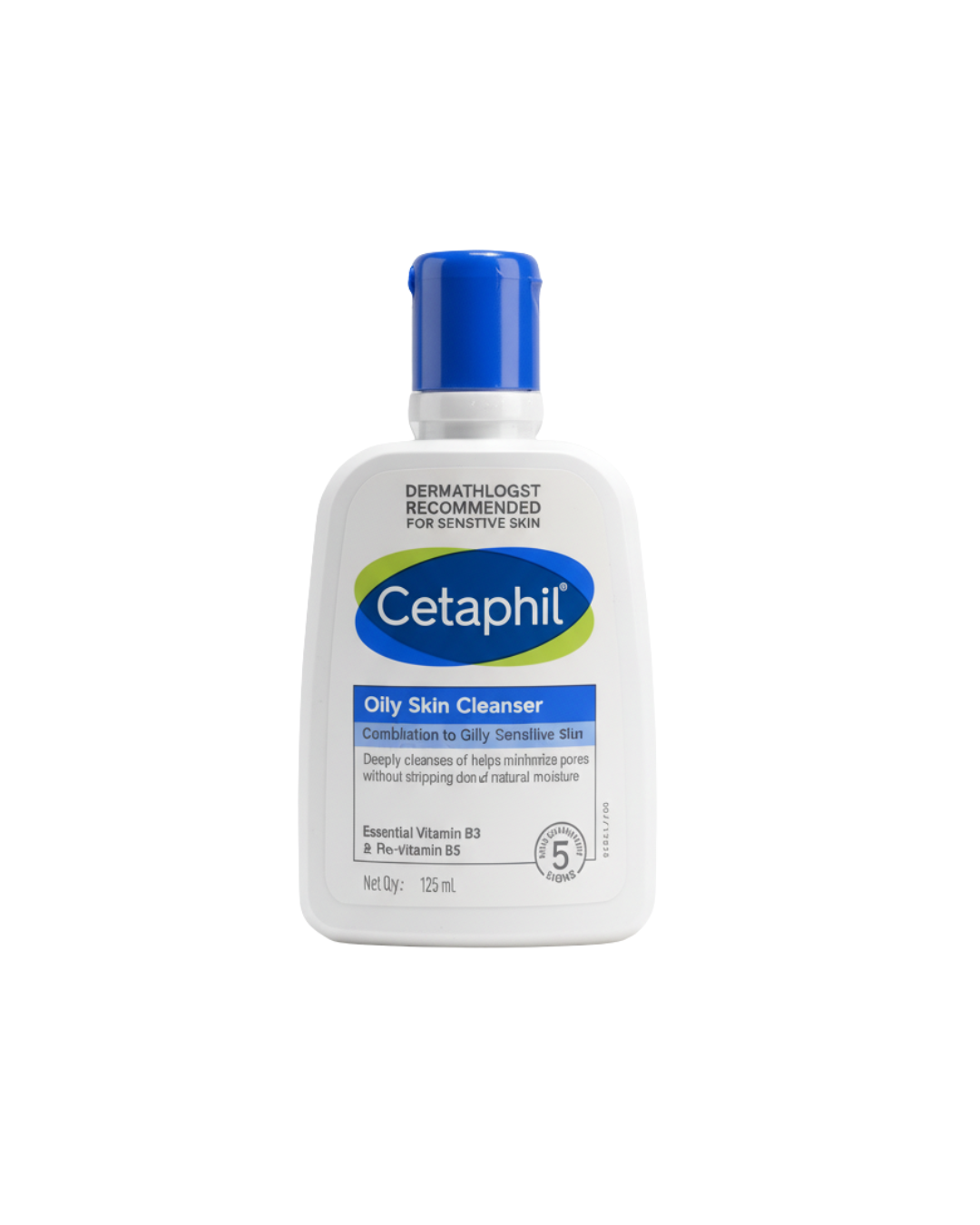 Cetaphil Oily Skin Cleanser (125ml) | For Combination to Oily Sensitive skin