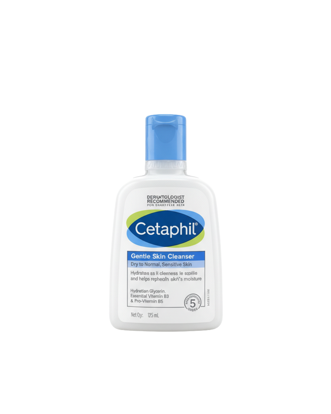 Cetaphil Gentle Skin Cleanser (125ml)| For Dry to Normal, Sensitive skin