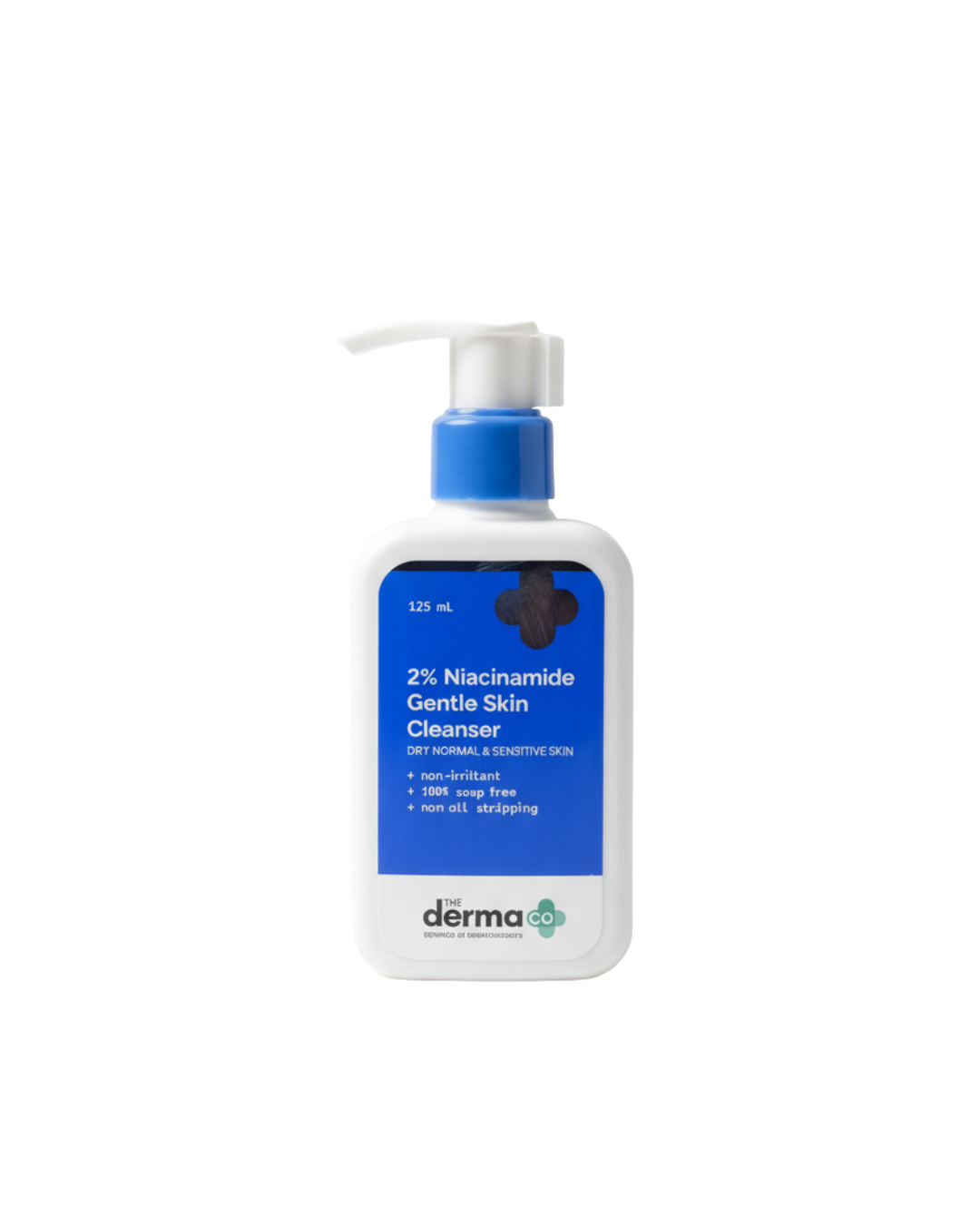 DermaCo 2% Niacinamide Gentle Skin Cleanser (125ml) | For Normal, dry and sensitive skin