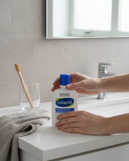 Cetaphil Oily Skin Cleanser (125ml) | For Combination to Oily Sensitive skin