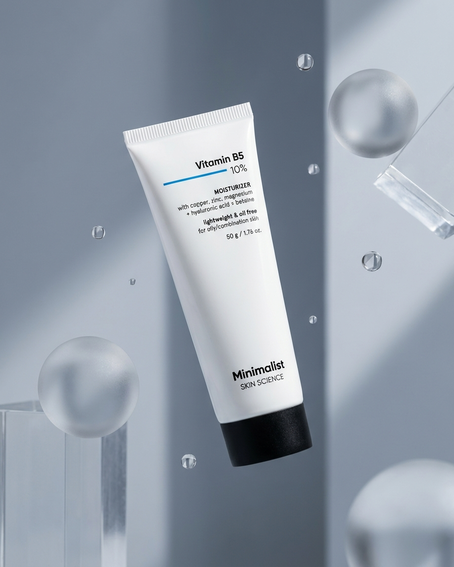 Minimalist Vitamin B5 10% Moisturizer (50g) | For Oily and Combination Skin