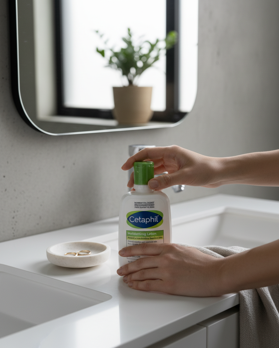 Cetaphil Moisturising lotion (125ml) | For Dry to Normal, Sensitive skin