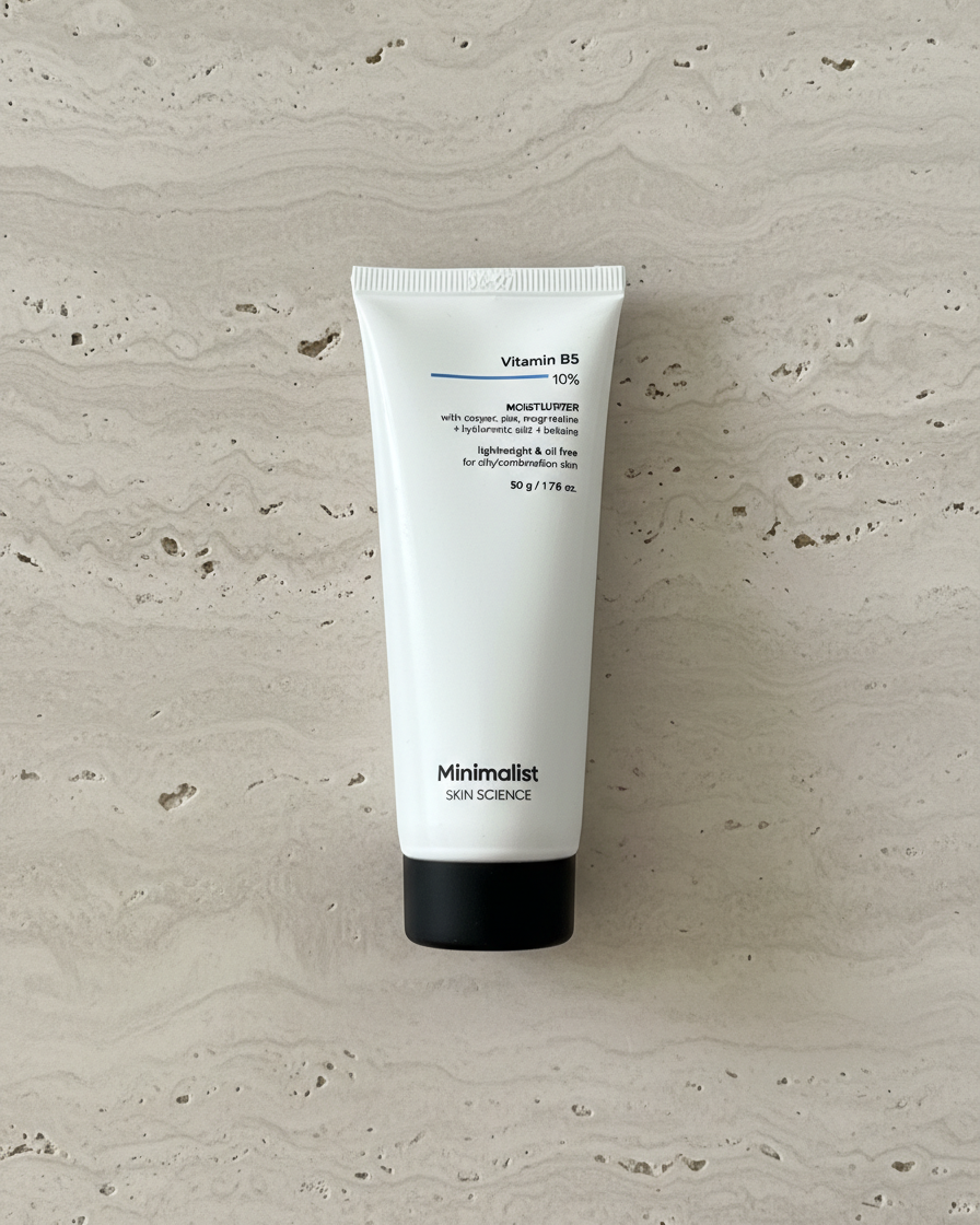 Minimalist Vitamin B5 10% Moisturizer (50g) | For Oily and Combination Skin