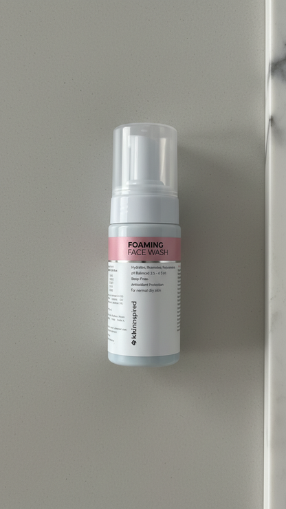 SkinInspired Foaming Cleaner | Foaming Face Wash (100ml) | For Normal, Dry or Sensitive skin